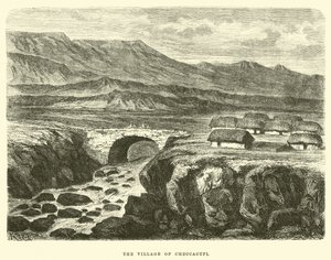 Le village de Checcacupi - Edouard Riou
